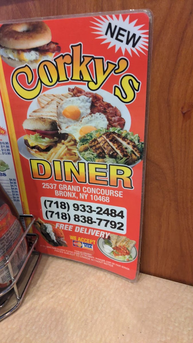 Corky’s Diner Photo Menu 4