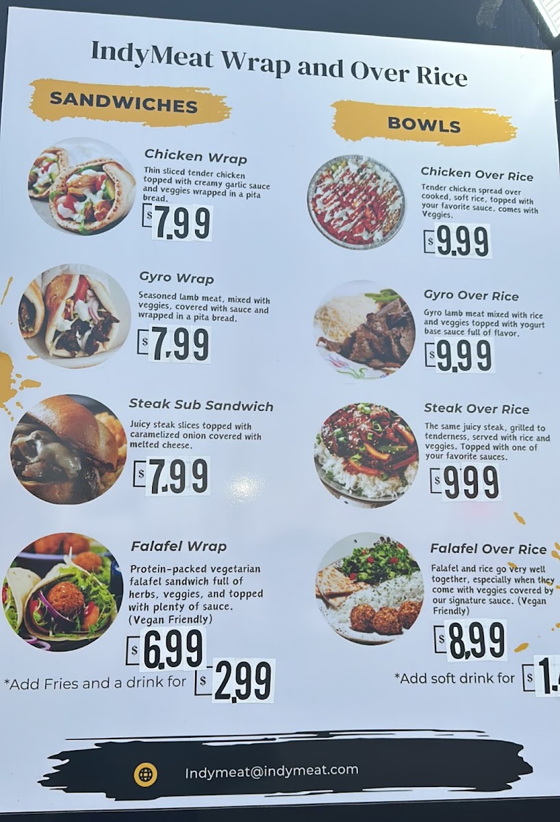 IndyMeat Wrap and Over Rice Photo Menu 2
