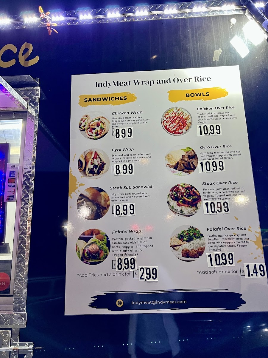 IndyMeat Wrap and Over Rice Photo Menu 5