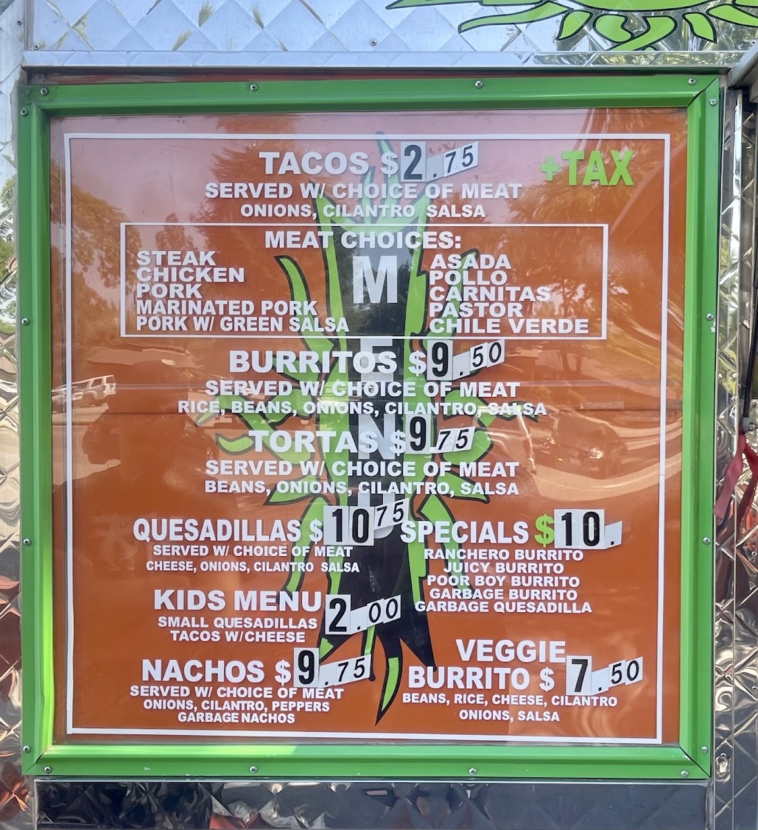 Caesars Quick Lunch Photo Menu 1