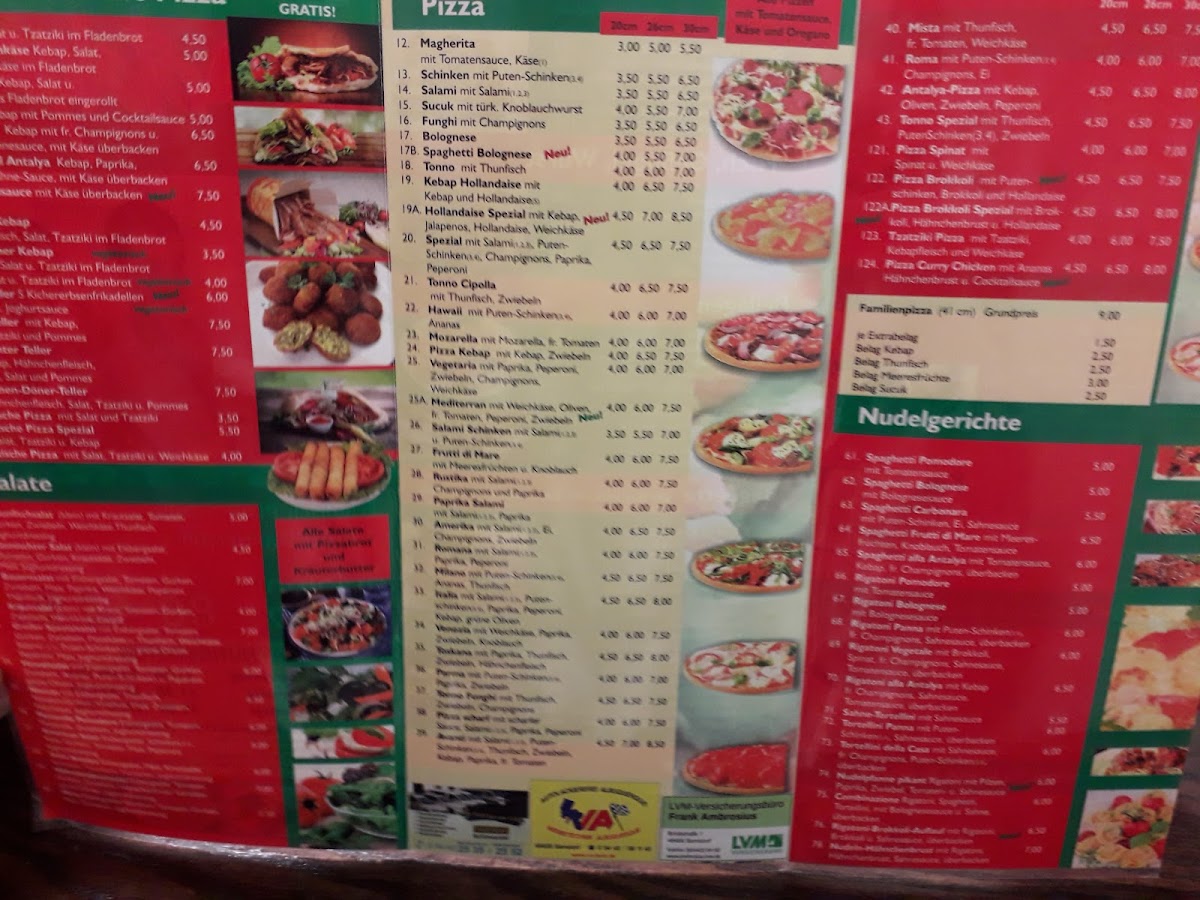 Pizzeria & Imbiss Antalya Barnstorf Photo Menu 8