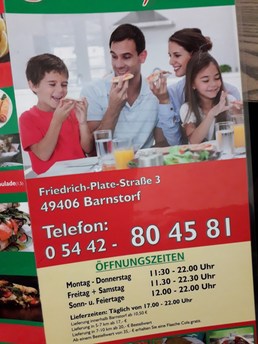 Pizzeria & Imbiss Antalya Barnstorf Photo Menu 9