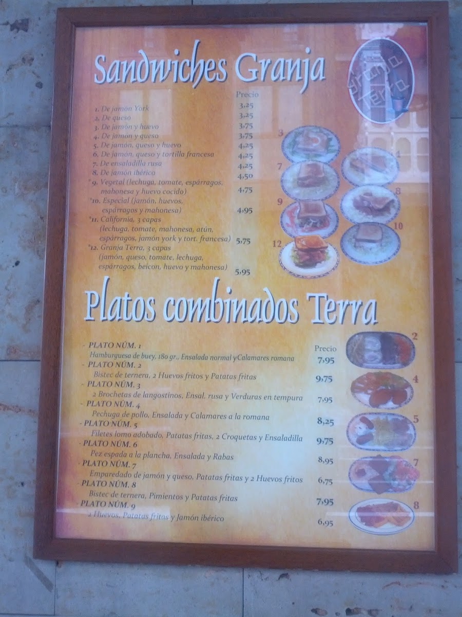 Granja Terra Cafeteria Photo Menu 7