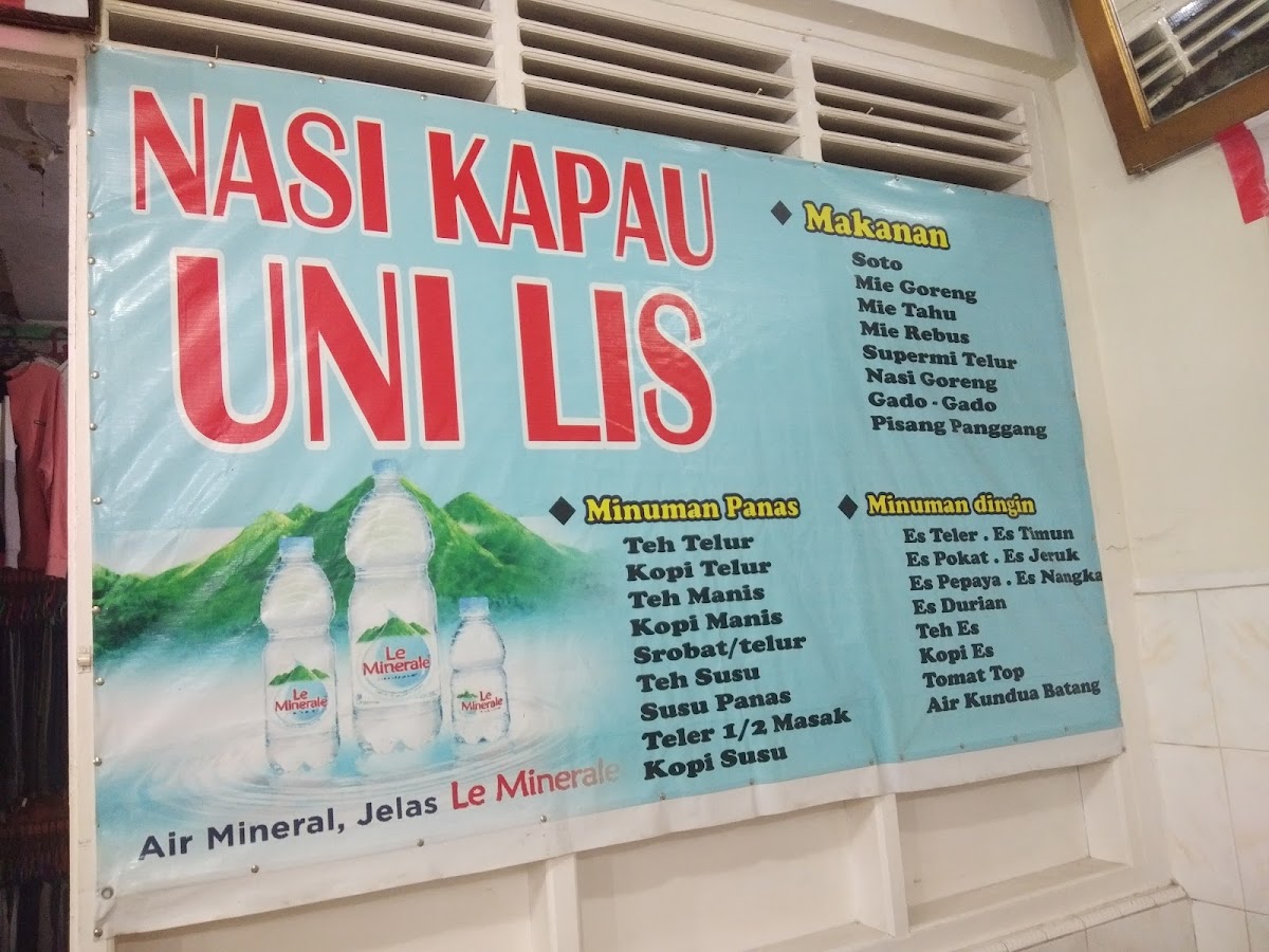 Nasi Kapau Uni Lis Photo Menu 3