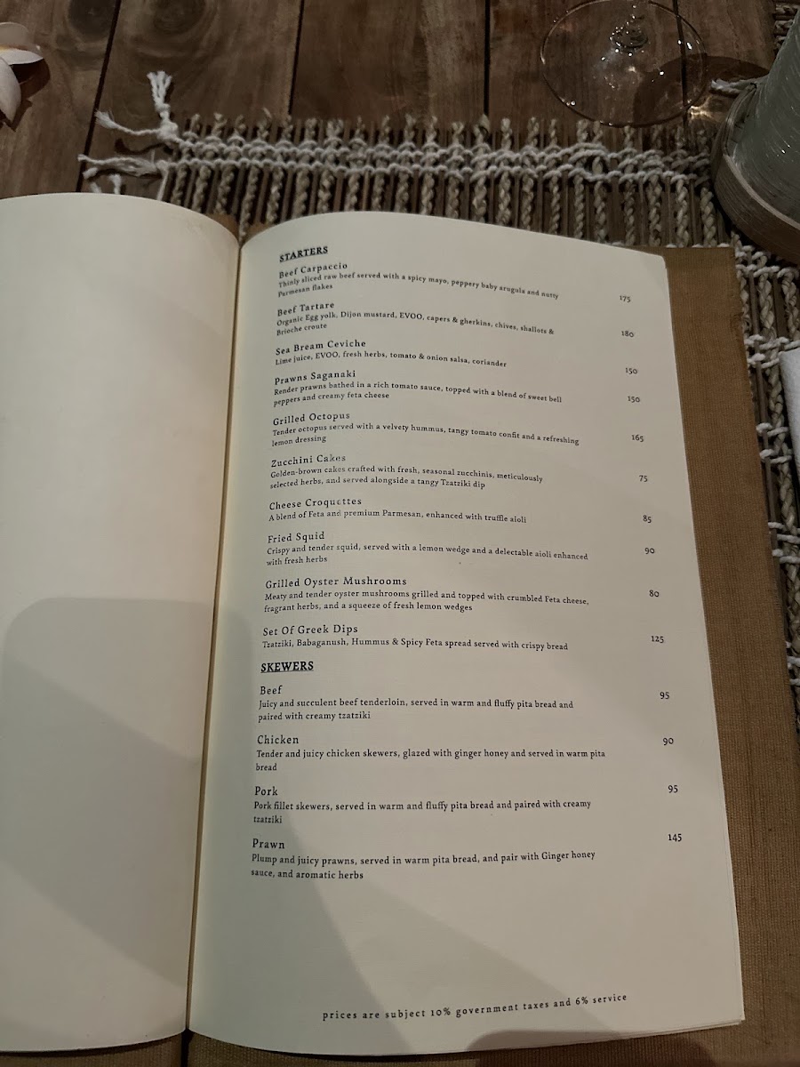 CHORA Mediterranean Restaurant & Bar Photo Menu 8