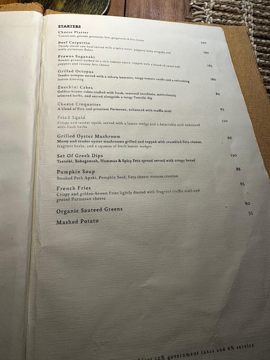 CHORA Mediterranean Restaurant & Bar Photo Menu 9