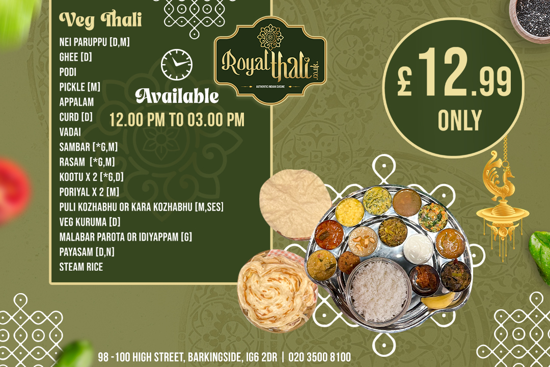 Royal Thali Restaurant Photo Menu 10