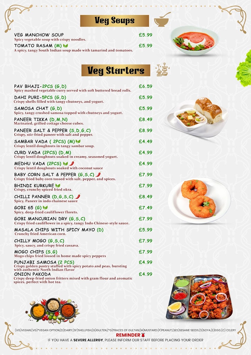 Royal Thali Restaurant Photo Menu 7