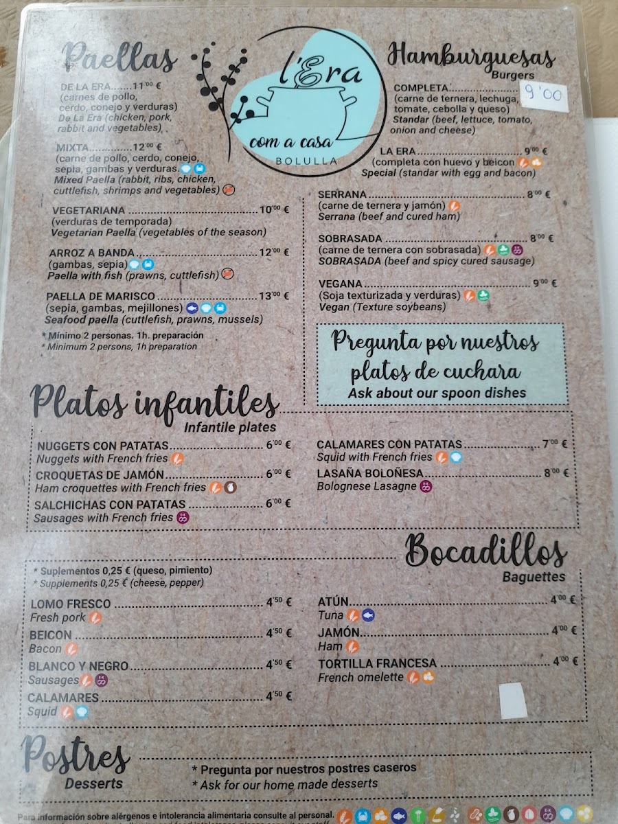 Bar L' Era Photo Menu 6