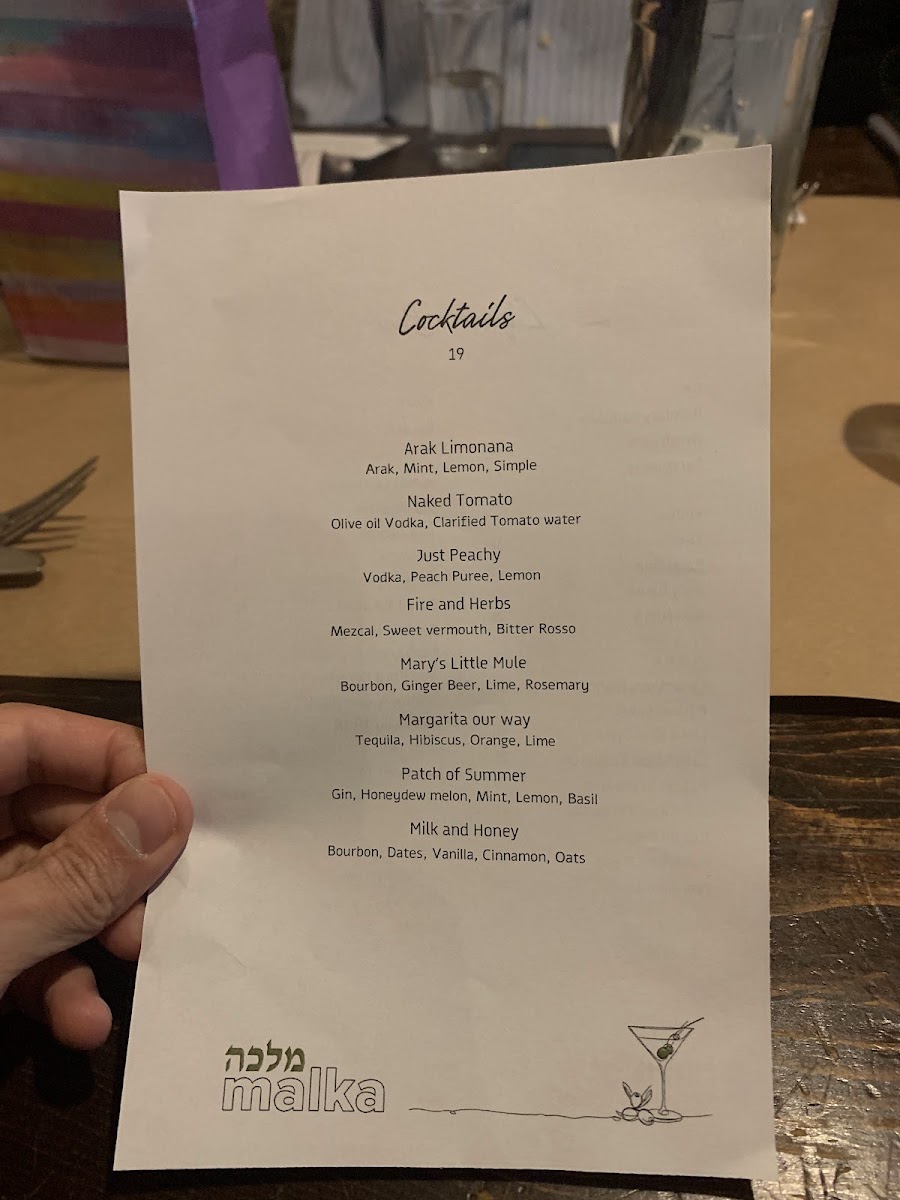 Malka Photo Menu 10