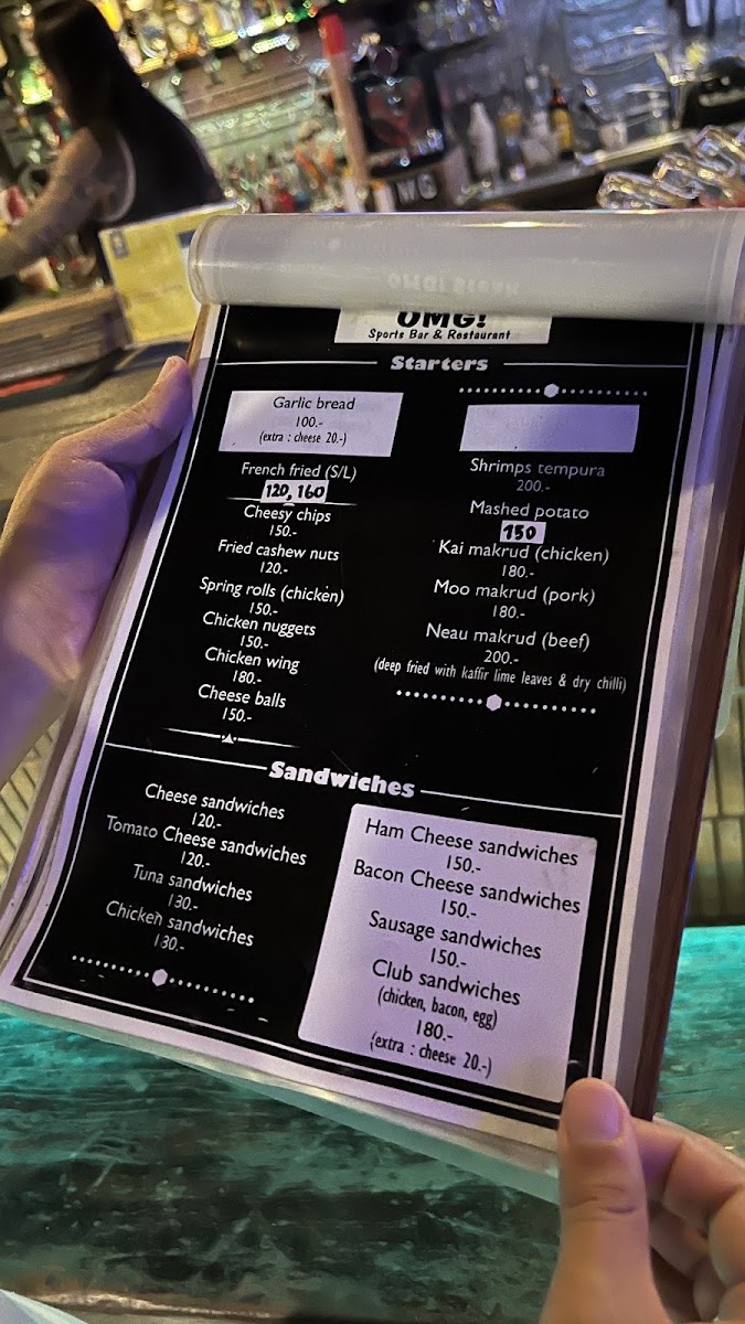 OMG! Sports Bar & Restaurant Photo Menu 5