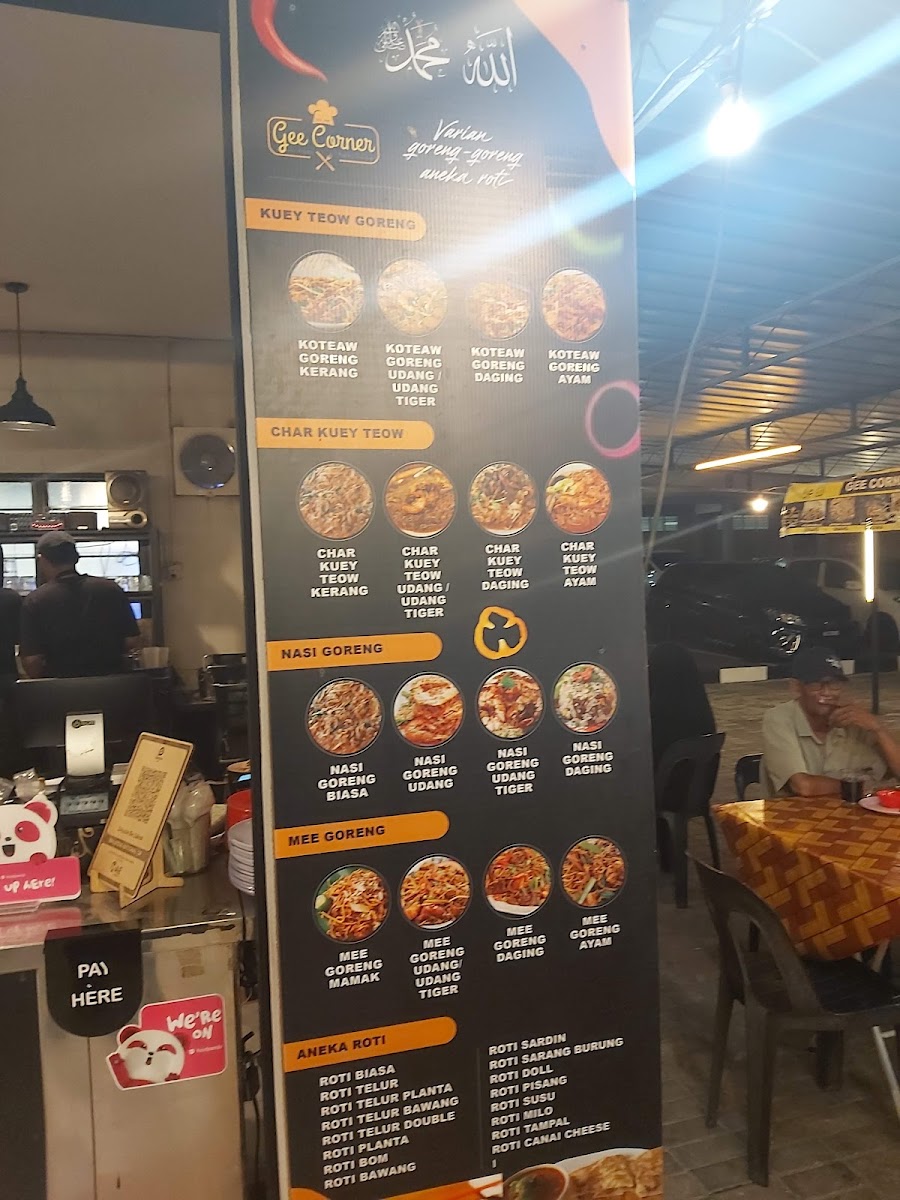 Roti Canai Gee Corner Photo Menu 2