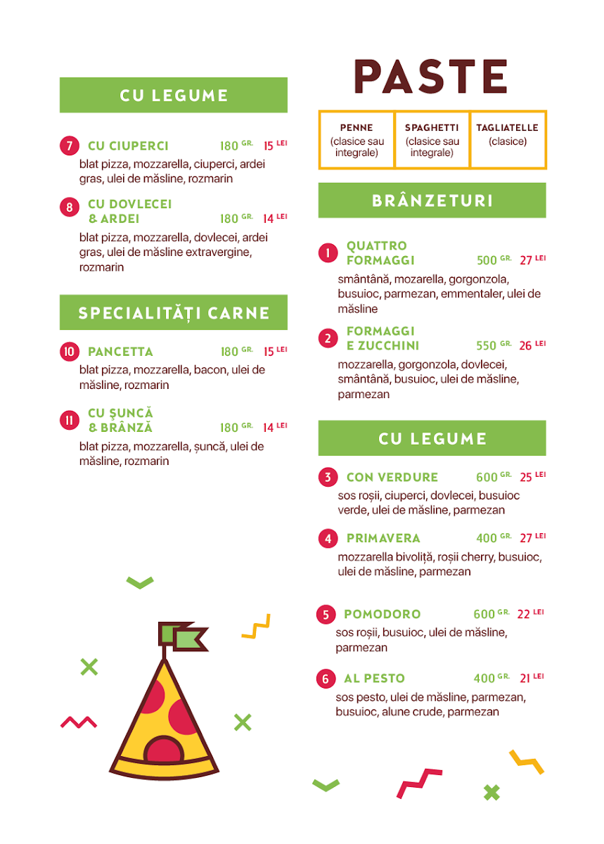 Fabio Pizza Campus 6.3 (Apaca) Photo Menu 3