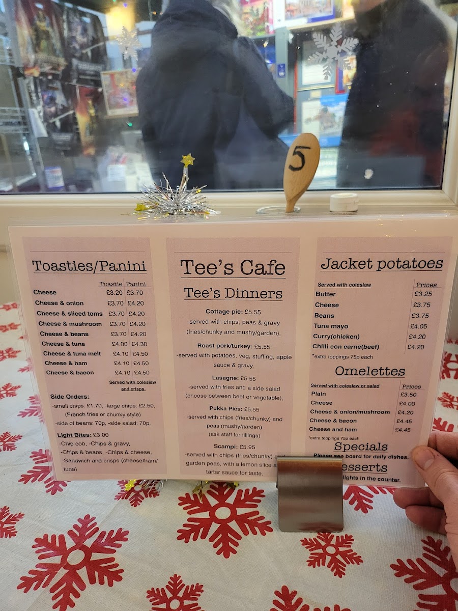 Alfreton Market Cafe Photo Menu 3