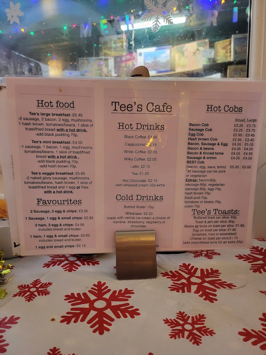 Alfreton Market Cafe Photo Menu 4