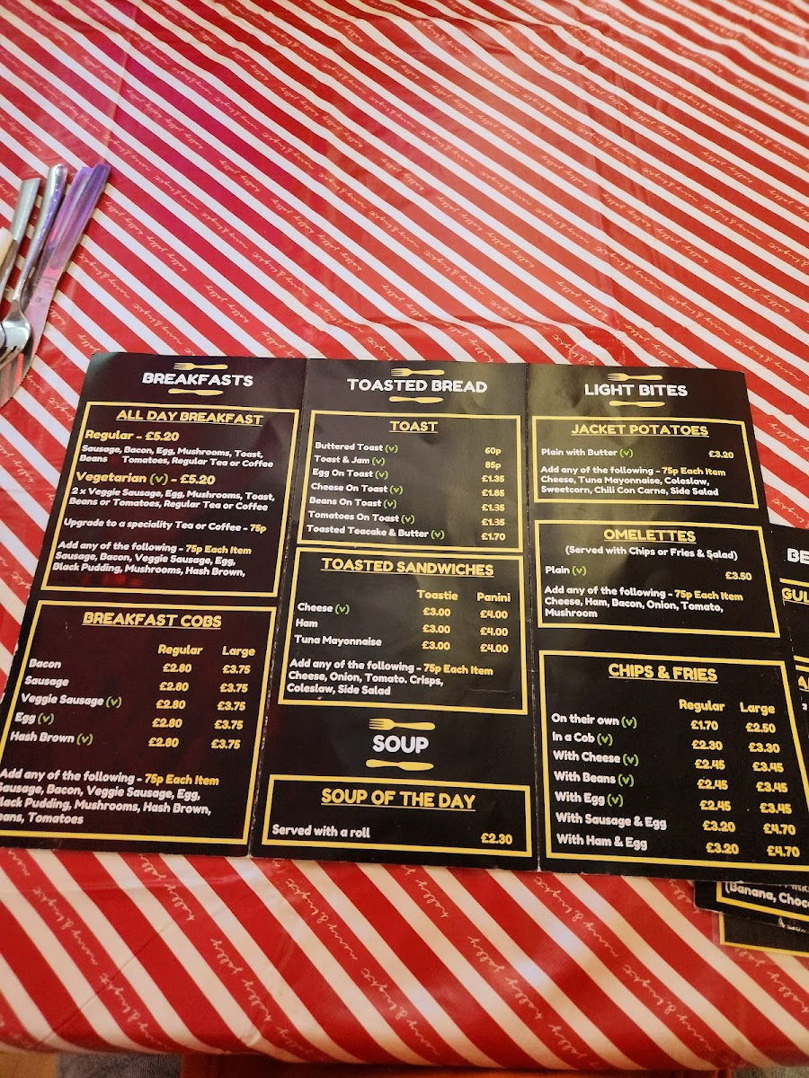 Alfreton Market Cafe Photo Menu 5