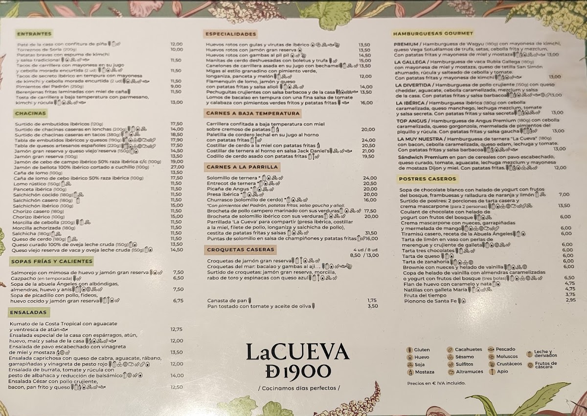 La Cueva de 1900 / Jaén Plaza Photo Menu 1