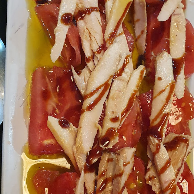 Tomate Con Ventresca Boqueron Y Anchoas