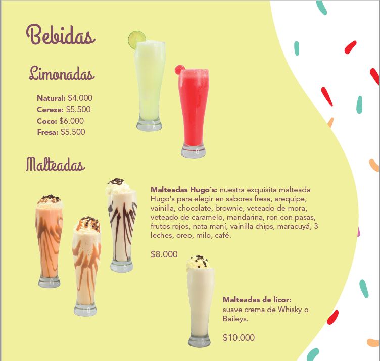 Helados Hugo's Photo Menu 3