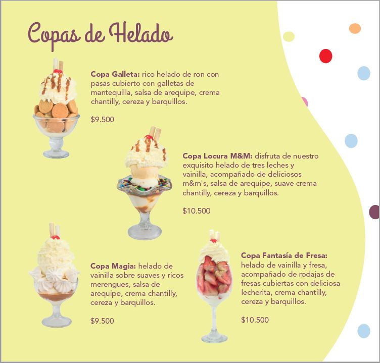 Helados Hugo's Photo Menu 4