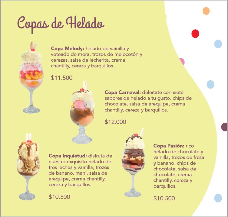 Helados Hugo's Photo Menu 6