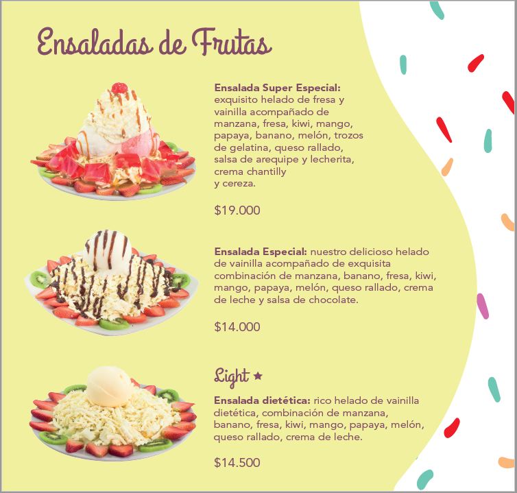 Helados Hugo's Photo Menu 7