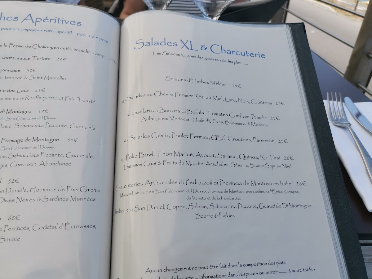 La Cuillère à Omble Café Restaurant Photo Menu 5