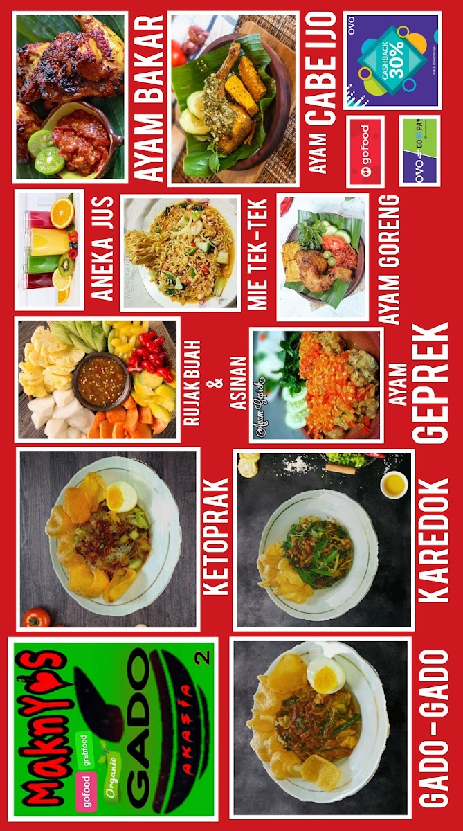Gado gado maknyos akasia Photo Menu 6