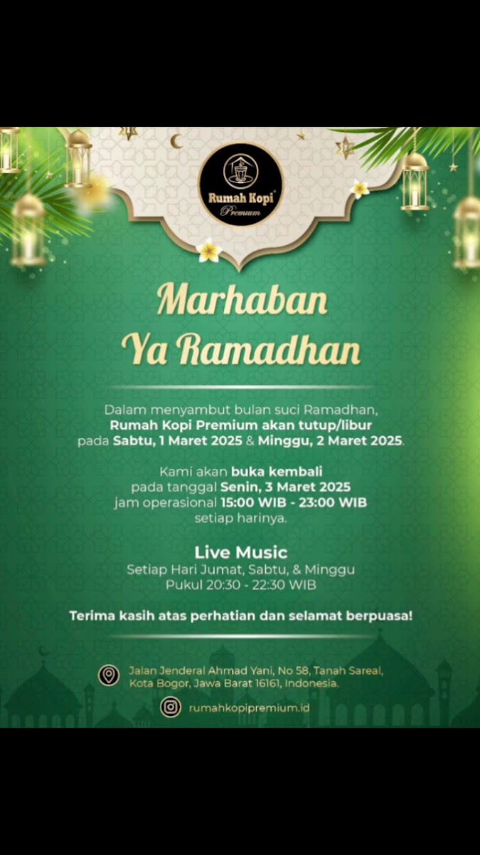 Rumah Kopi Premium Photo Menu 2