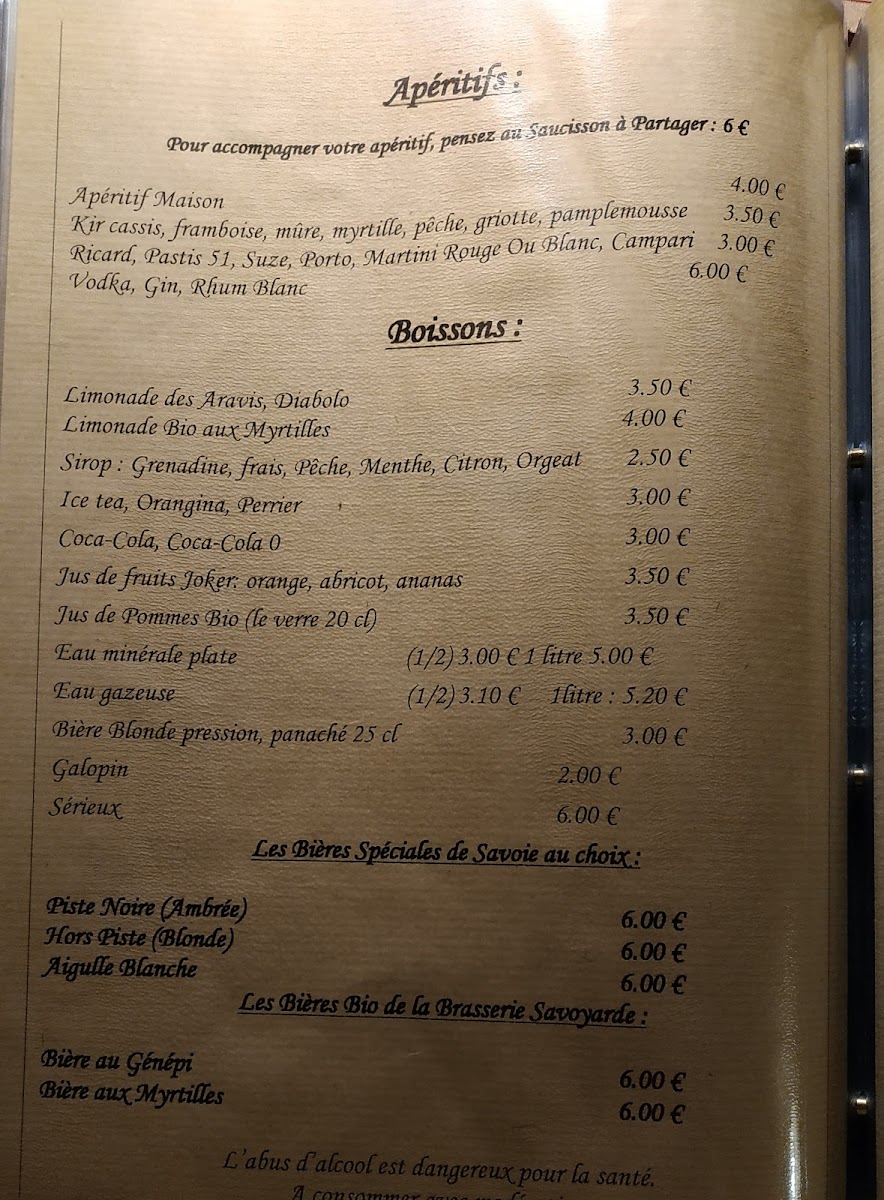 La Ferme du Pépé Photo Menu 5