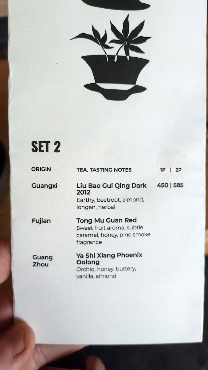 Rusters Xiu Tea House Photo Menu 1