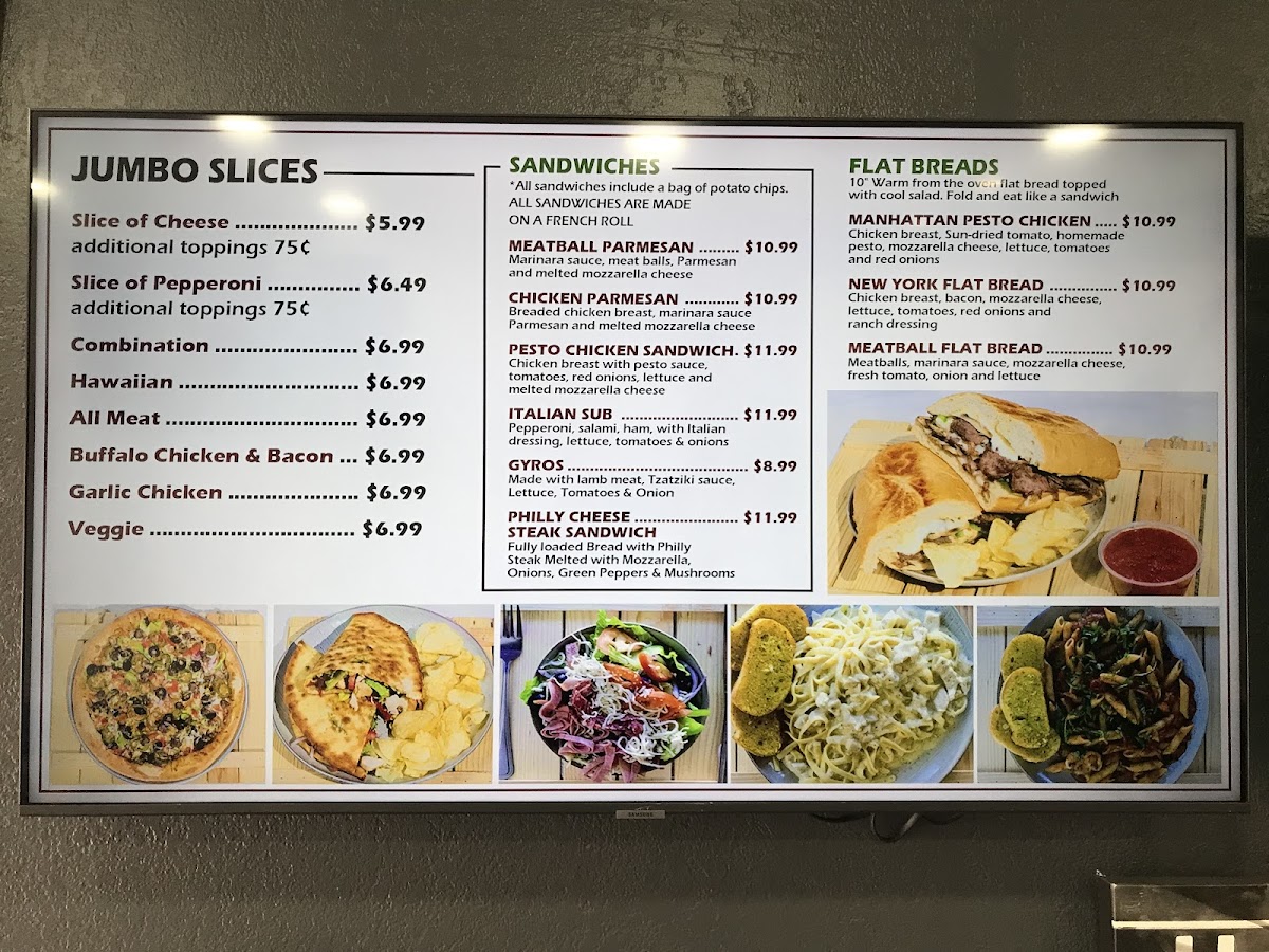 New York Pizza Photo Menu 5