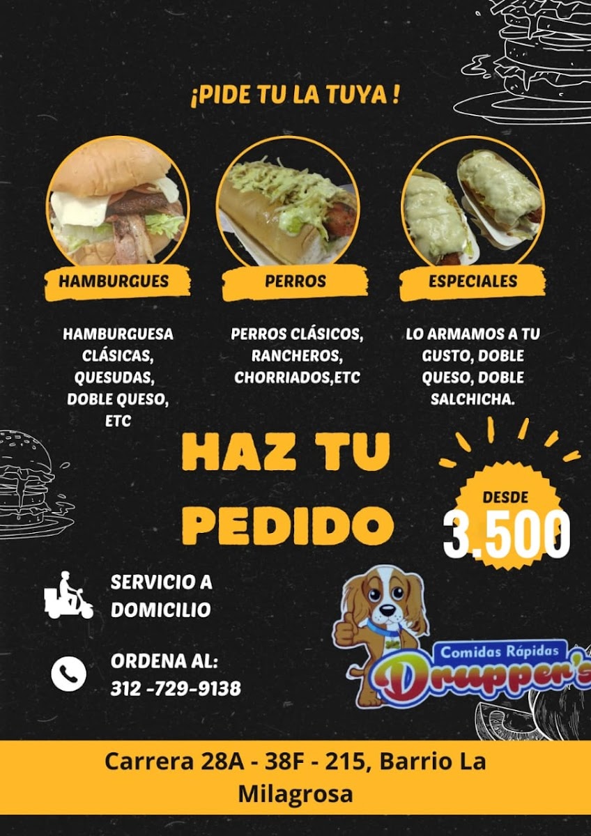 Drupper's comidas rápidas ???????? Photo Menu 2