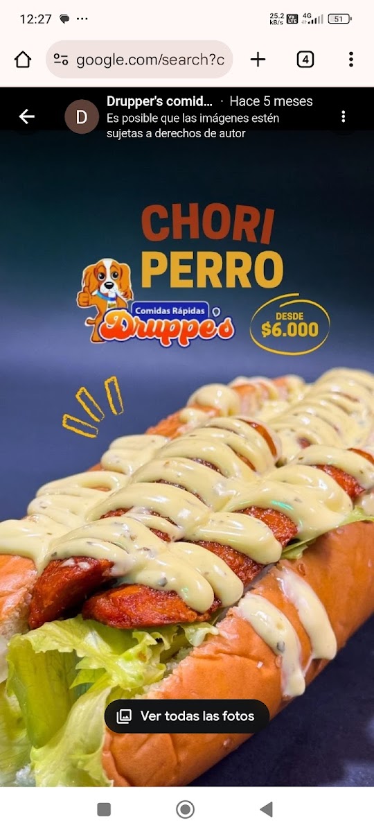 Drupper's comidas rápidas ???????? Photo Menu 7