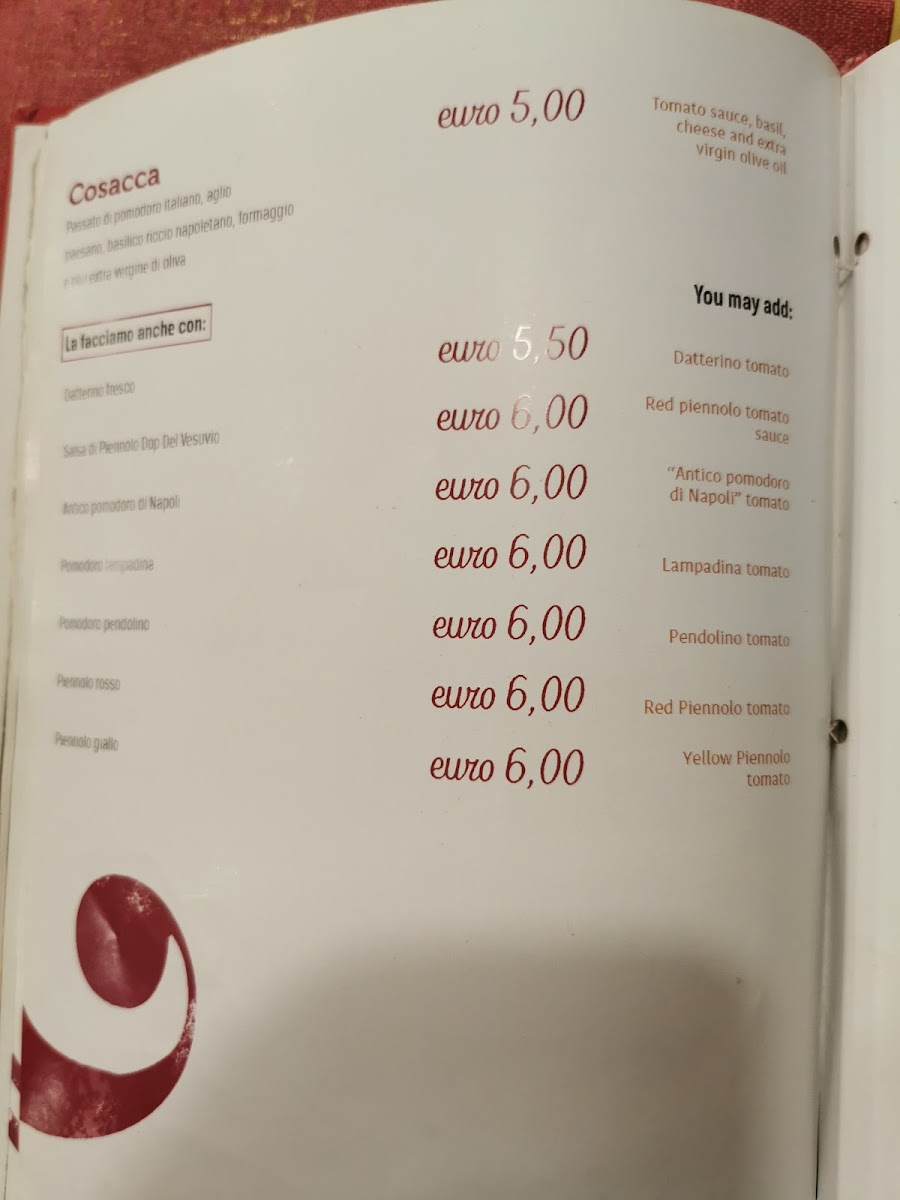 Pizzeria Carmnella dal 1892 Photo Menu 9