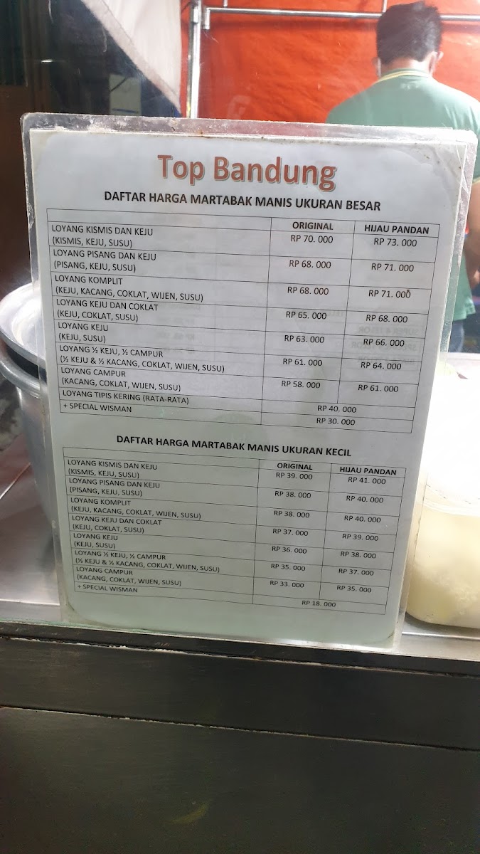 Martabak Top Bandung Photo Menu 3