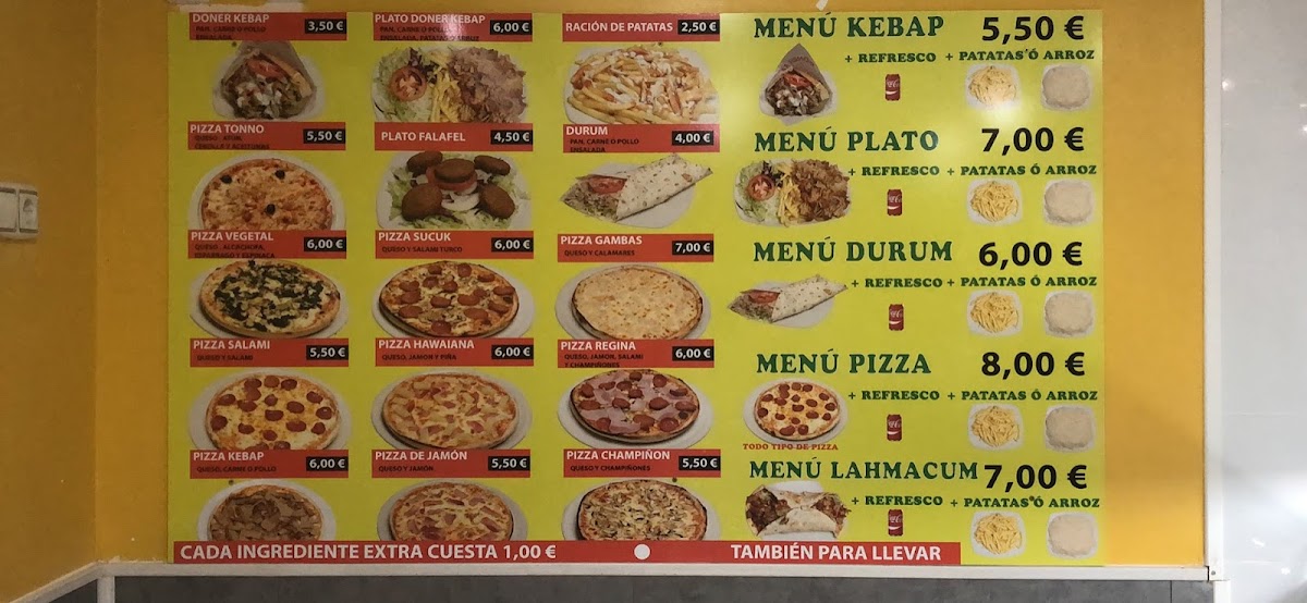Evin Kebap - Pizza Photo Menu 1