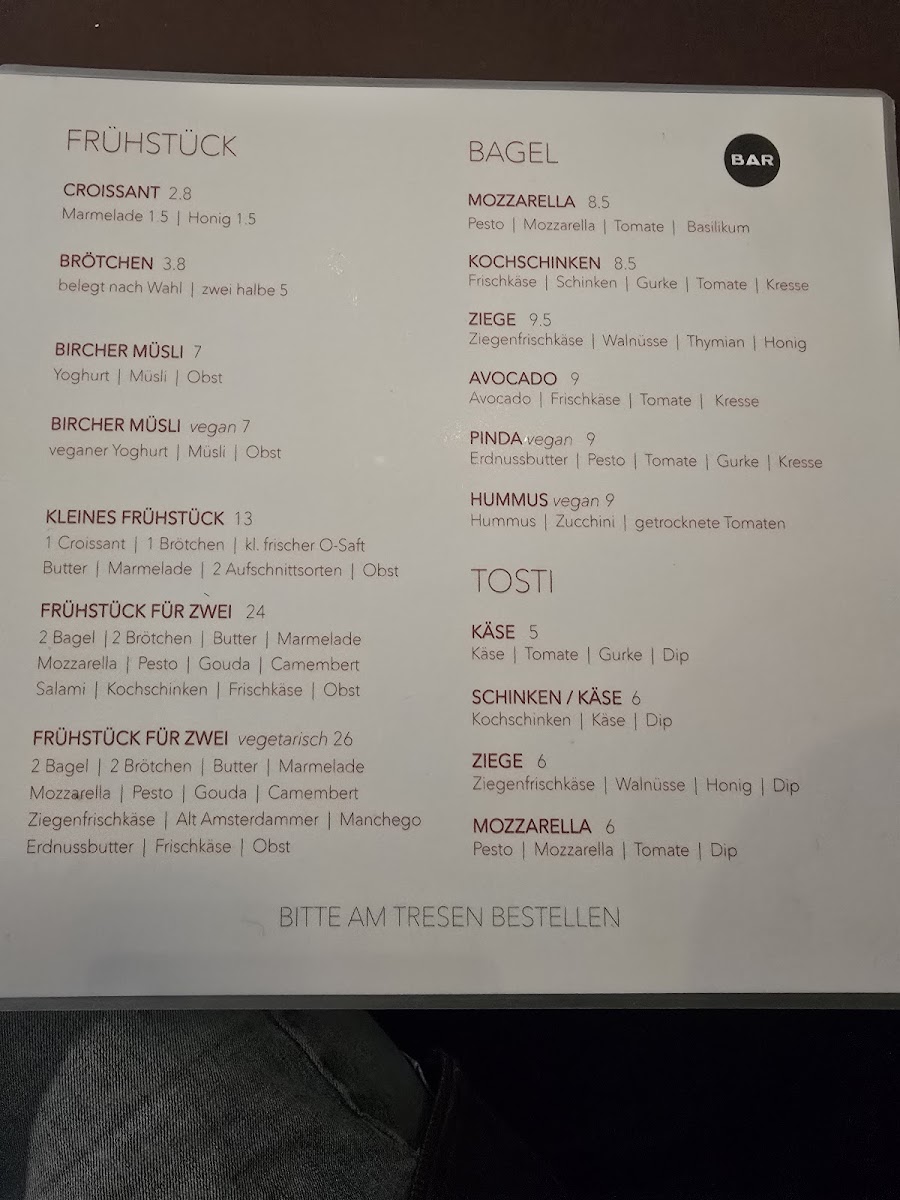 Café BAR Photo Menu 2