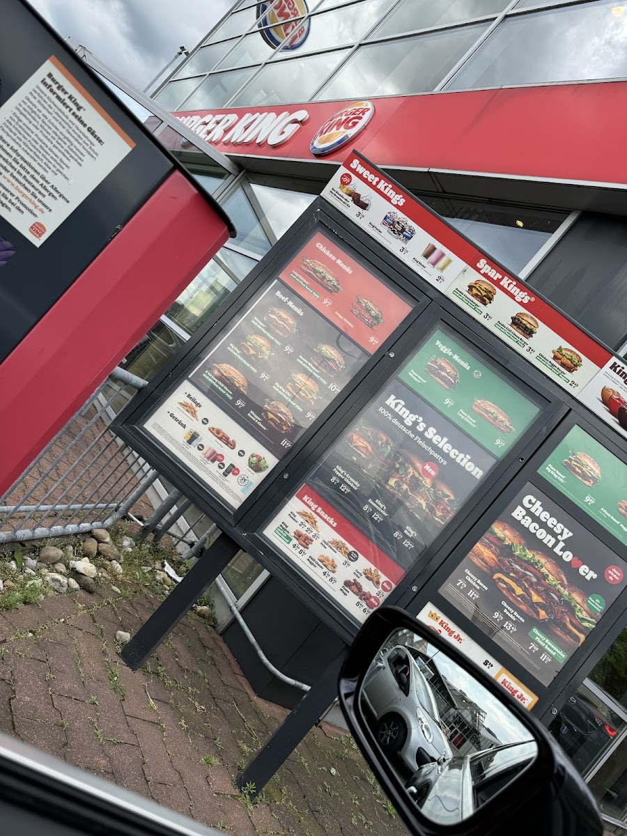 Burger King Oberhausen Photo Menu 3