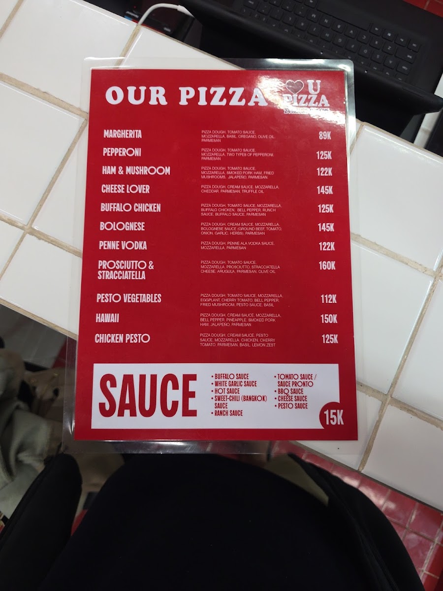Love U Pizza Canggu Photo Menu 5