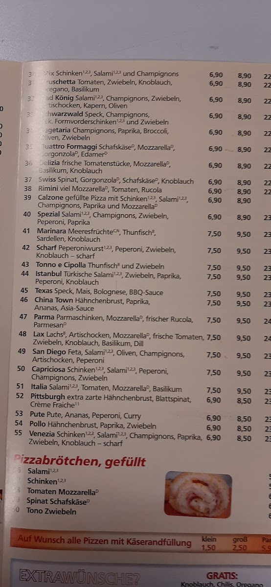 Pizzeria Wacht am Rhein Photo Menu 7