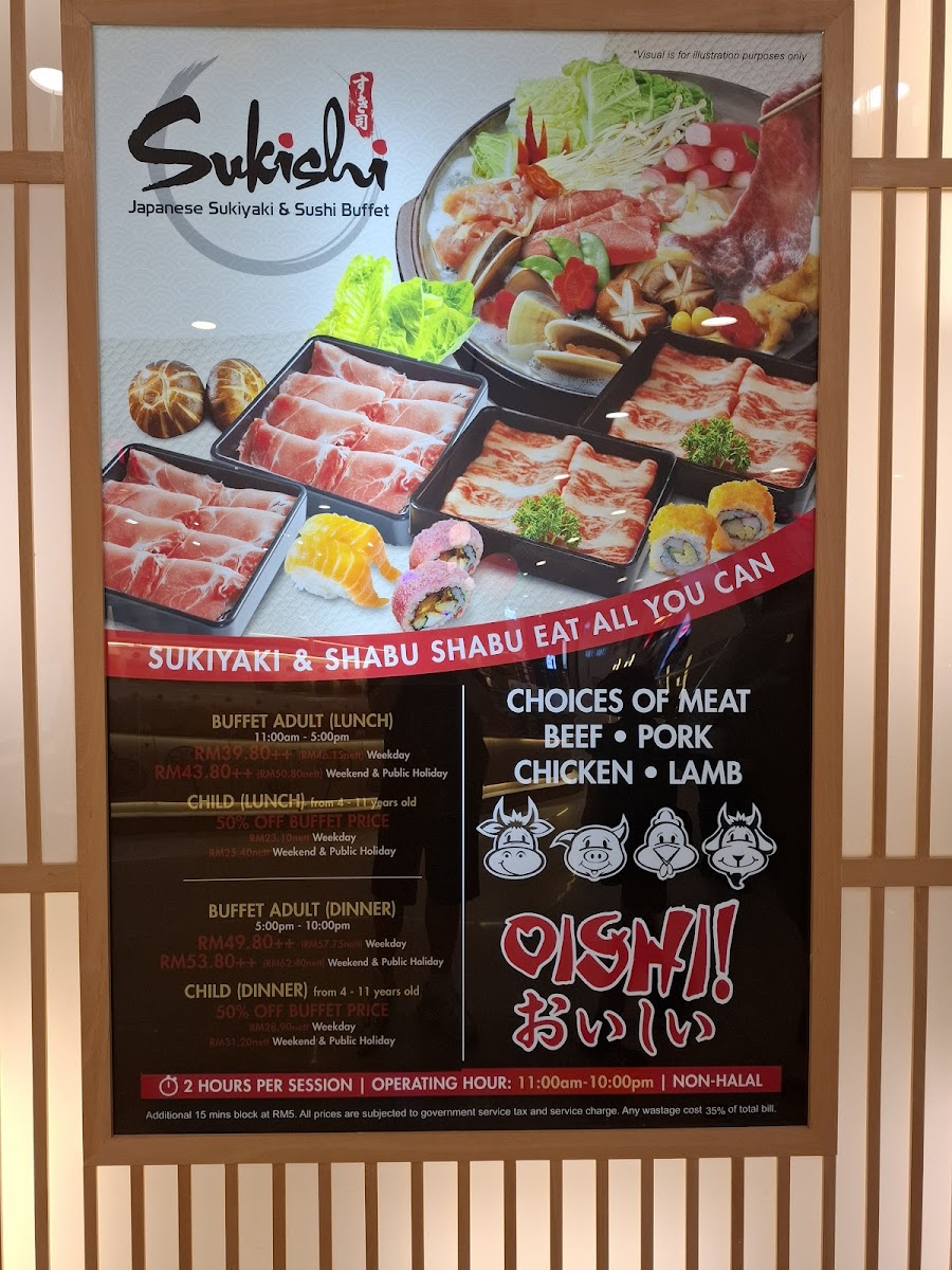 Sukishi @ Sunway Velocity Photo Menu 3