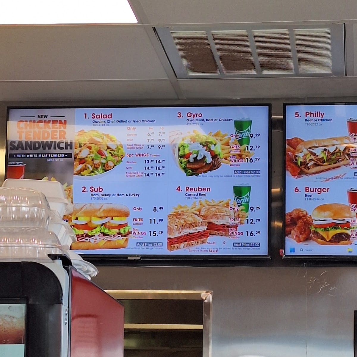 American Deli Photo Menu 2