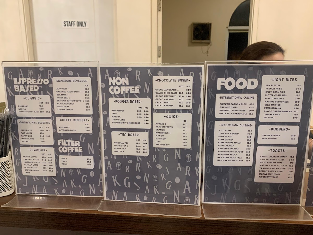 Jangkar Coffee & Eatery Photo Menu 1