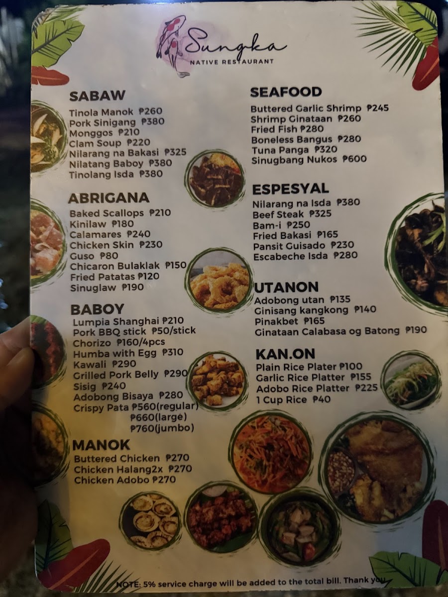 Sungka Native Restuarant Photo Menu 7