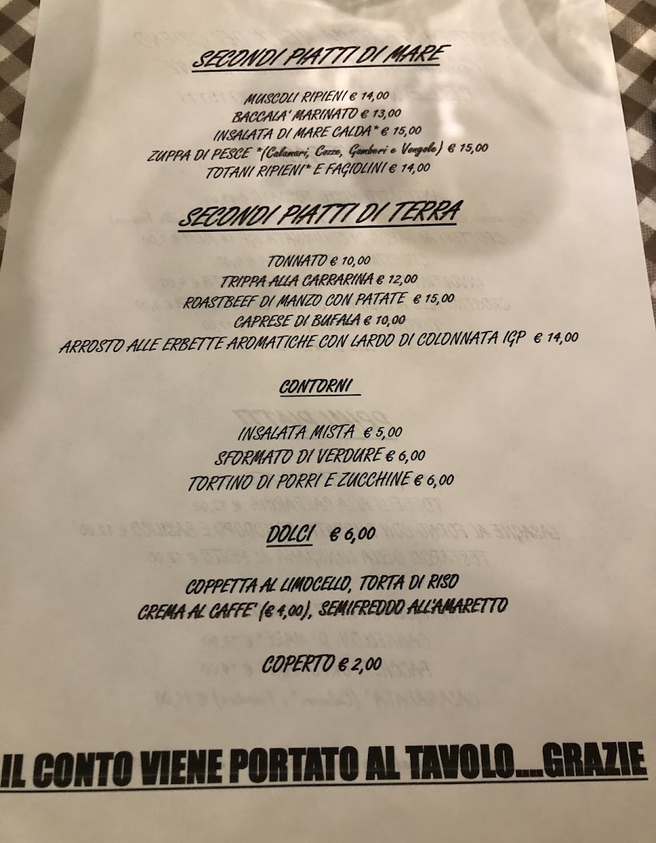 Ristorante Roma Photo Menu 2