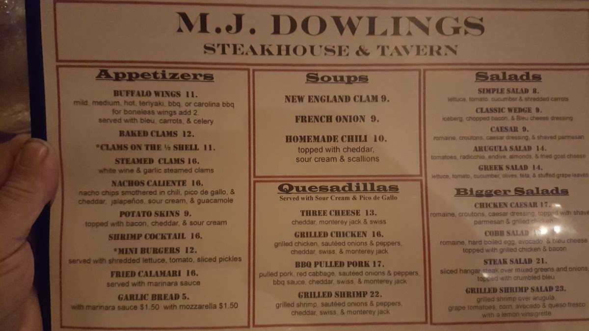 M.J. Dowling's Photo Menu 3