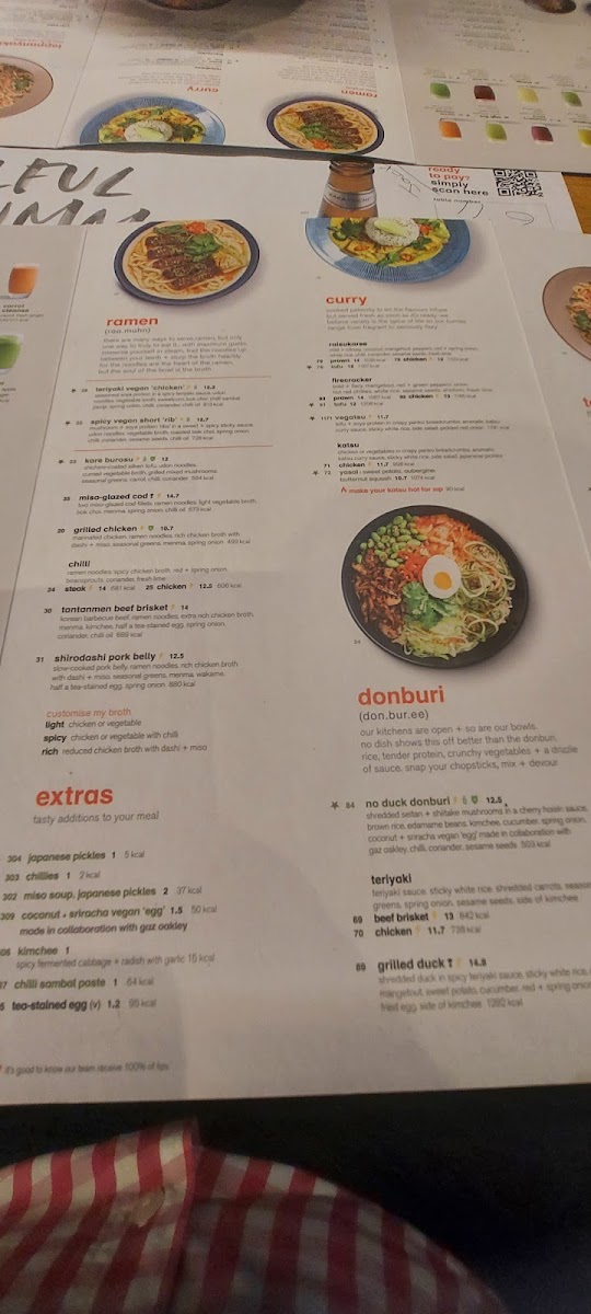wagamama ashford designer outlet Photo Menu 5
