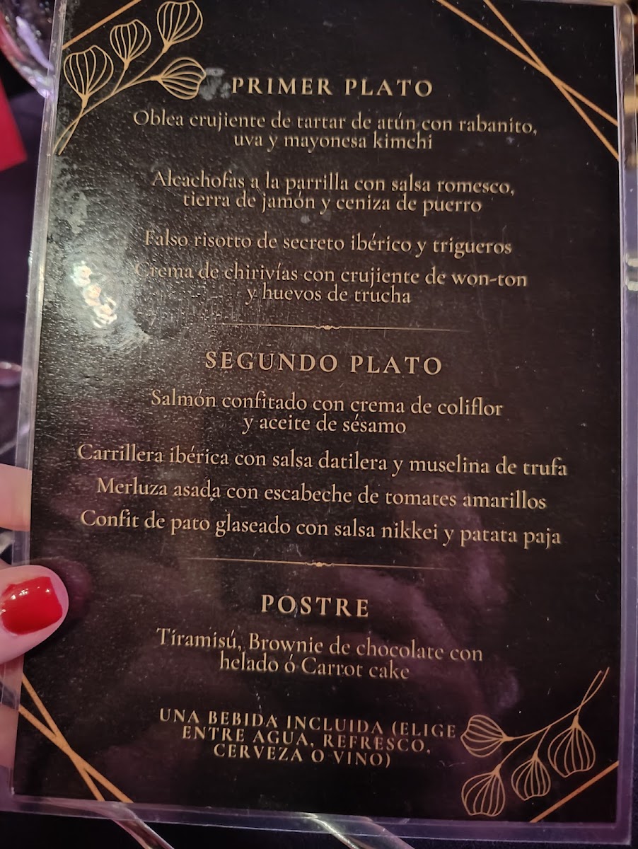 Teatro Las Vegas Photo Menu 1