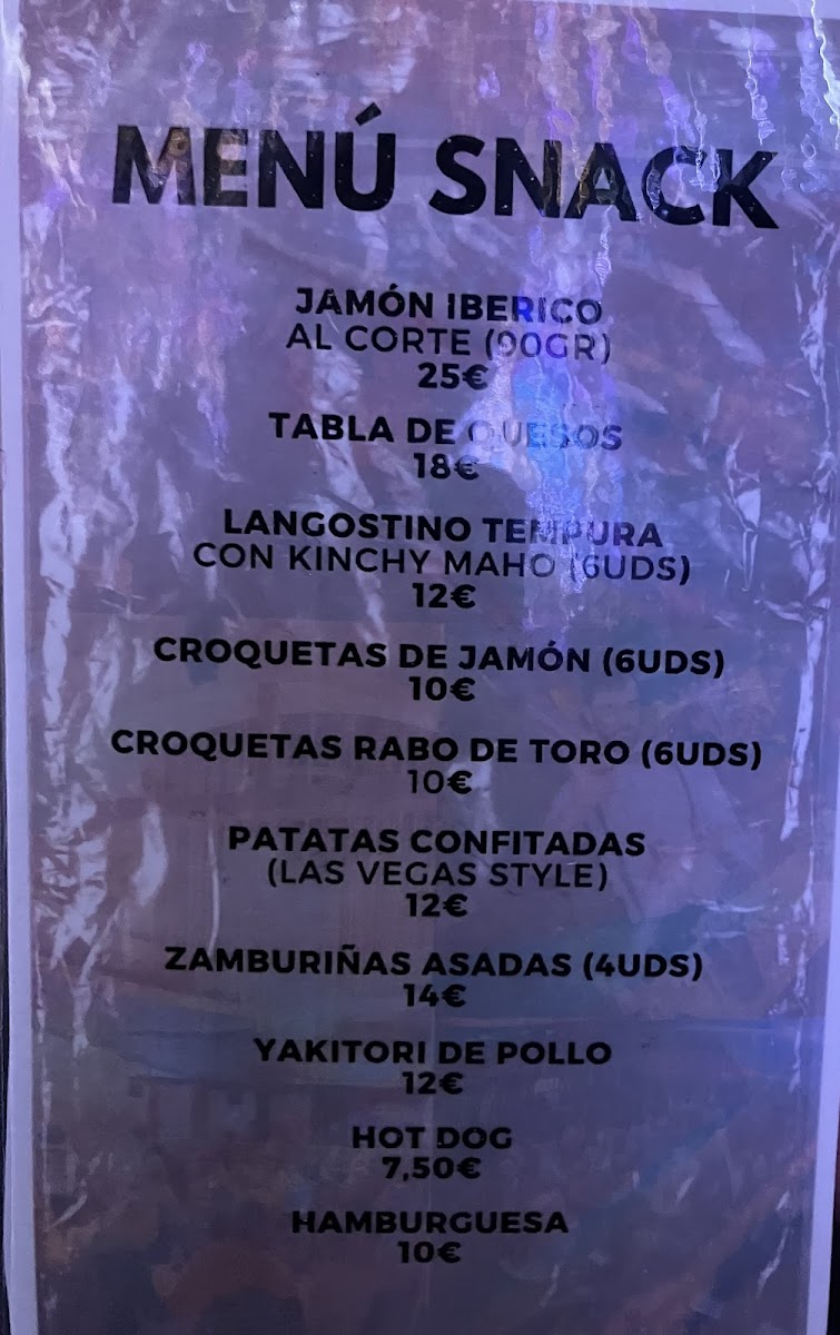 Teatro Las Vegas Photo Menu 4